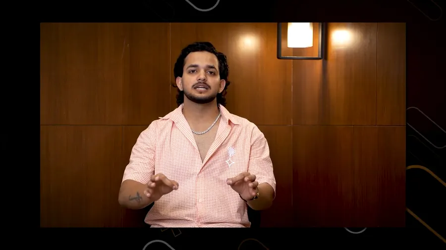 Aman explaining the business roadmap